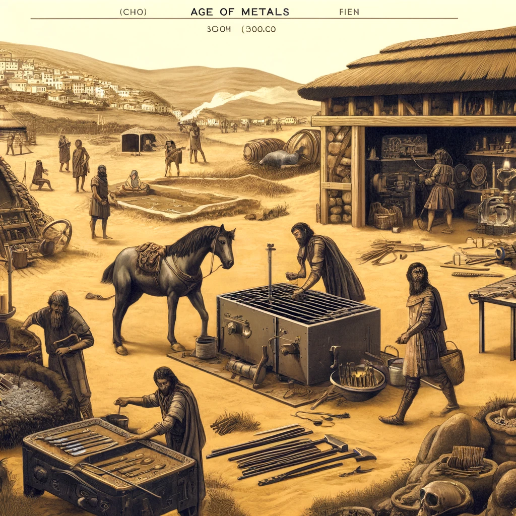 Imagen de la edad del Hierro en la Historia de España